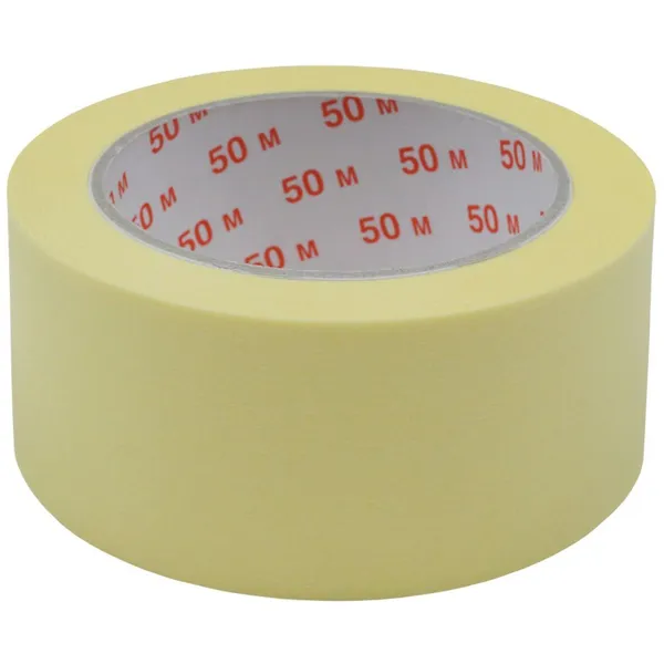 Tugeva liimiga maalriteip 50mm lai +60C, rullis 50m