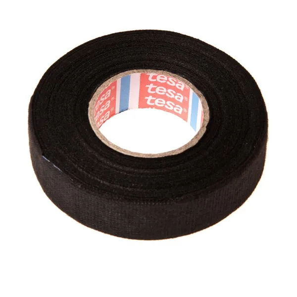 Must fliisteip Tesa 19mm lai, rullis 15m