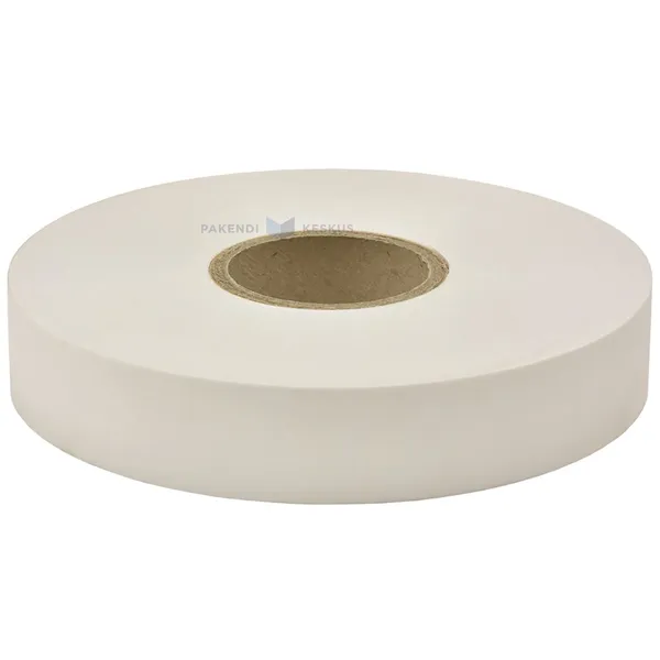 Laminoitu paperiteippi, 29mmx150m, 80g/m2, valkoinen, hylsy 50mm