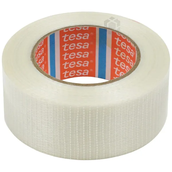 Ristklaaskiud teip Tesa 50mm lai, rullis 50m
