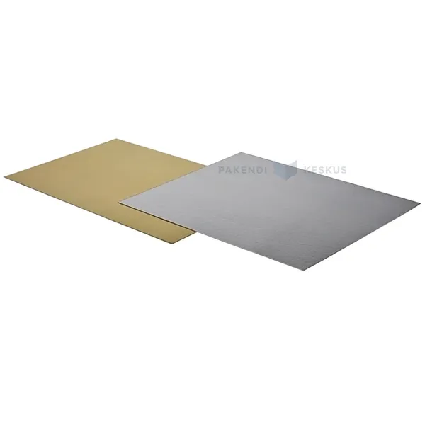 Kuldne-hõbedane tordialus 39x49cm