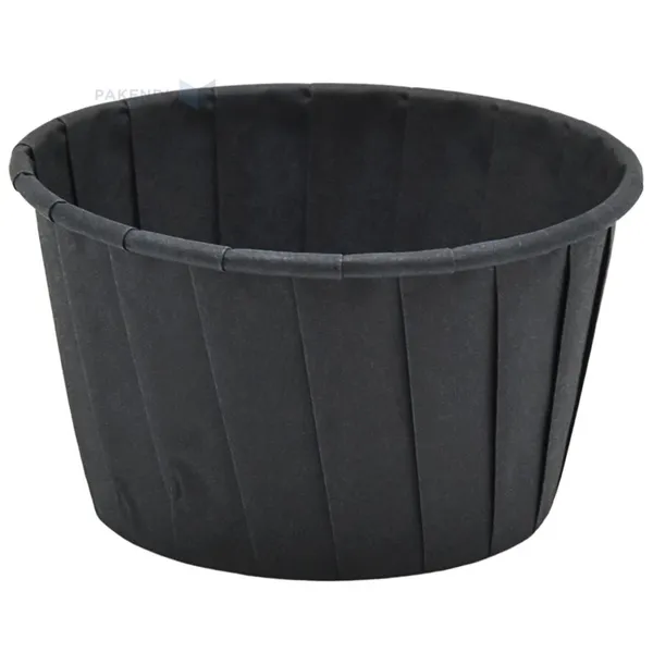 Black paper cupcake mold diam. 50mm height 42mm, 100pcs/pack