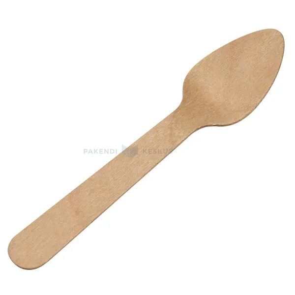 Puidust kohvilusikas, pakis 100tk