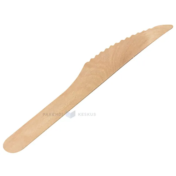 Puidust nuga pikkusega 16,5cm, pakis 100tk
