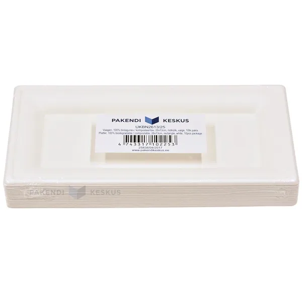 Kandiline vaagen 100% biolagunev/komposteeritav 26x13cm, pakis 25tk