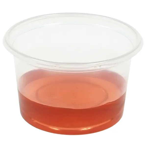 Läbipaistev degusteerimistops 50ml diameetriga 71mm, pakis 100tk
