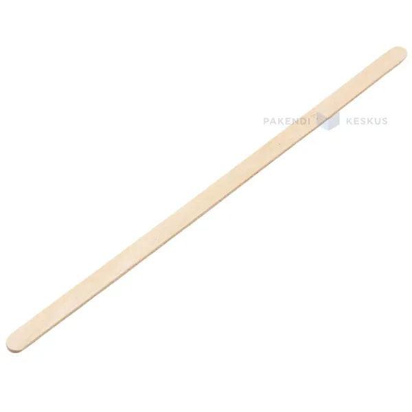 Puidust segamispulk 14cm, pakis 1000tk