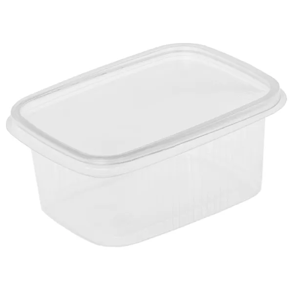 Transparent box for food with lid 200ml, 50pcs/pack (Lid UPBH0250/KA/50)