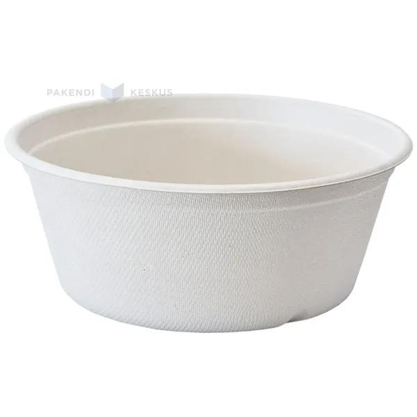 Toidukauss 100% biolagunev/komposteeritav diam. 16cm 500ml, pakis 125tk