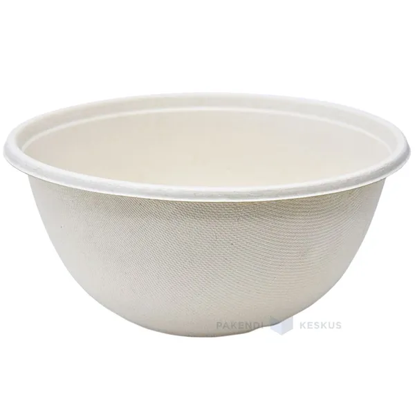Toidukauss 100% biolagunev/komposteeritav diam. 17cm 750ml, pakis 75tk