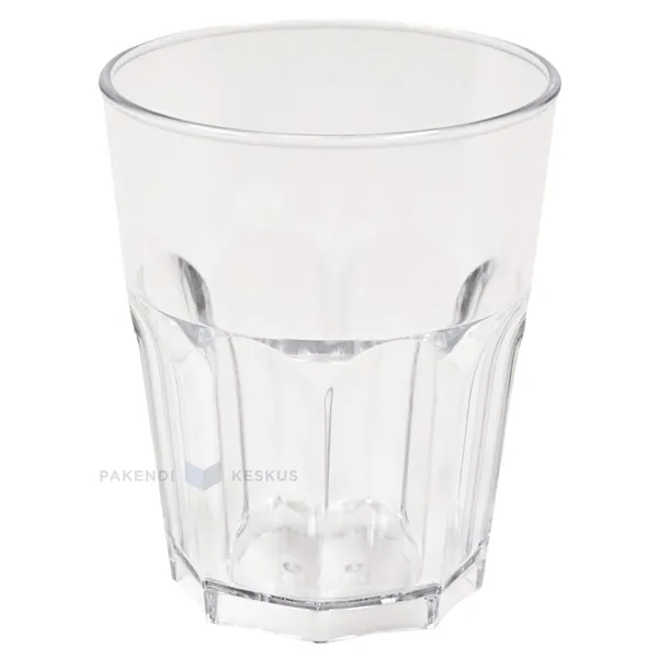 Korduvkasutatav plastikust joogiklaas 290ml SAN 500x masinpestav