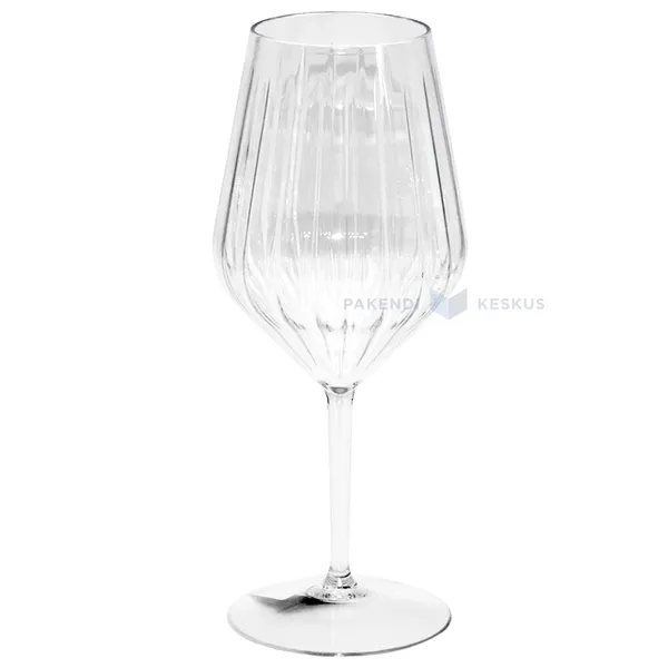Reusable plastic transparent goblet Calice Kaleido 470ml TT 350x machine washable
