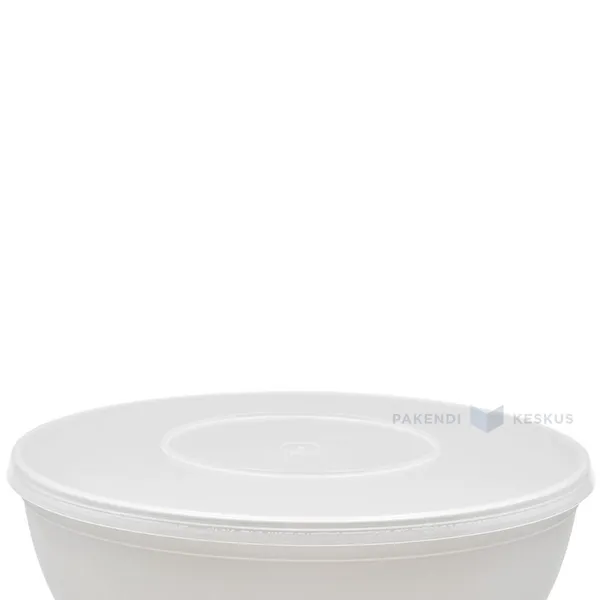 Korduvkasutatav läbipaistev kaas salatikausile diam. 23,5cm PP 125x masinpesu