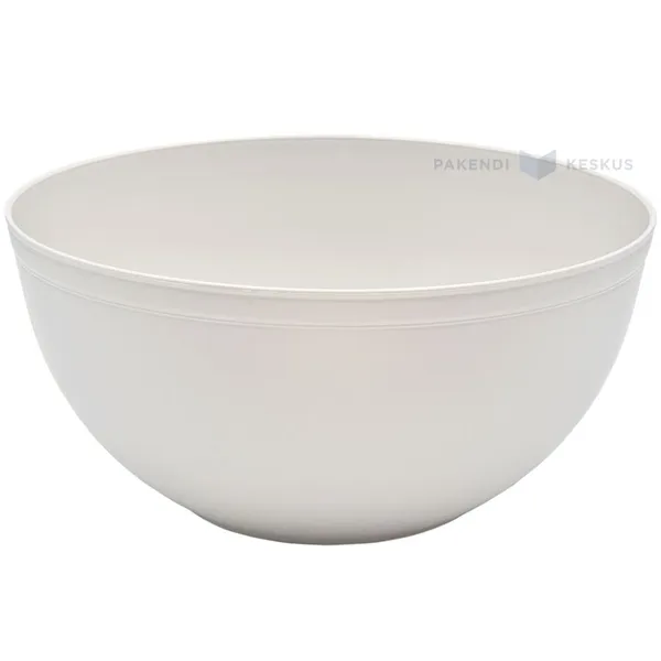 Korduvkasutatav hall salatikauss 3350ml diam. 23,5cm PP 125x masinpesu