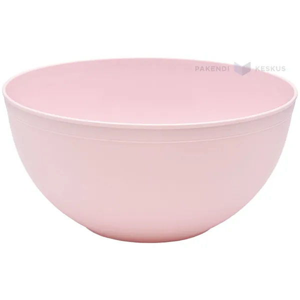 Korduvkasutatav roosa salatikauss 3350ml diam. 23,5cm PP 125x masinpesu