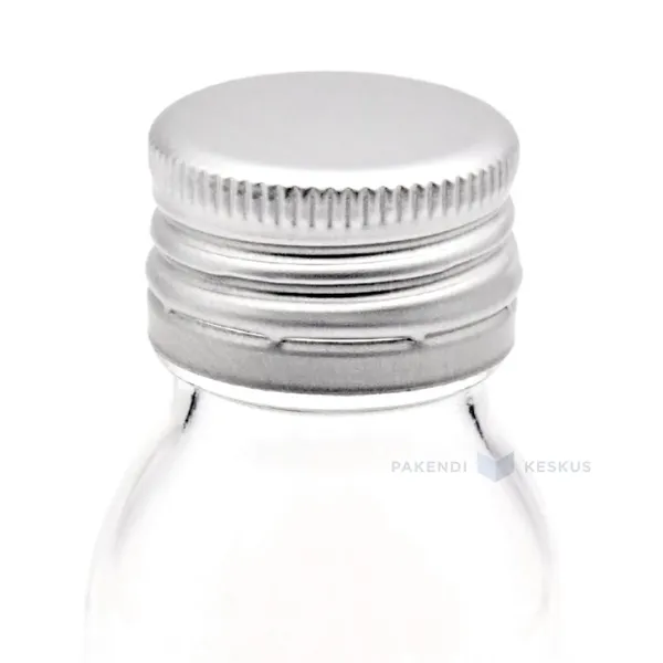 Silver cork for glass bottle diameter 28mm height 18mm
