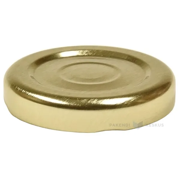 Kuldne kork klaaspudelile diameetriga 43mm kõrgusega 8mm