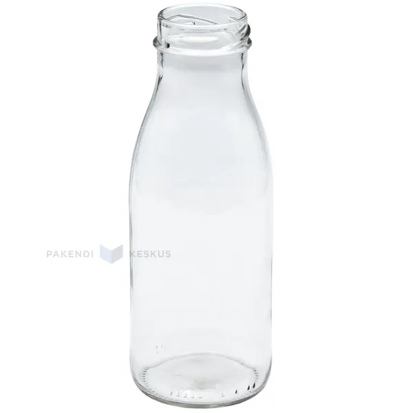 Klaaspudel ilma korgita 250ml diameetriga 38mm
