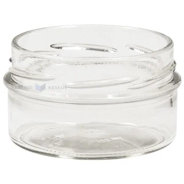 Klaaspurk ilma kaaneta Innovation 190ml diameetriga 82mm