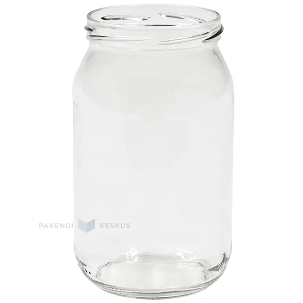 Glass jar without lid 900ml diameter 82mm
