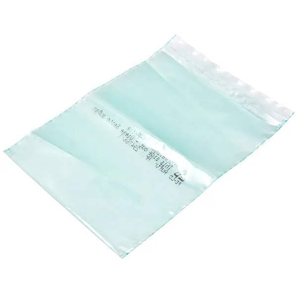 VCI salpapussi rullassa, vihreä, koko 150x200mm; 100% kierrätettävä