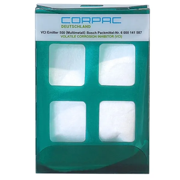 Cor-Mitteri 500 Bosch, 75x50x16,5mm, vihreä, 600kpl/ltk