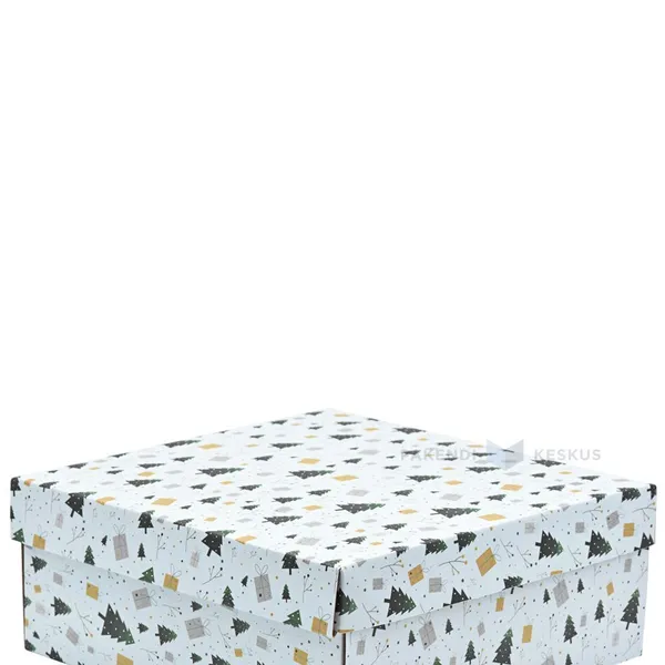 Kansi aaltopahvilaatikkon (MKE250250100VKU), 250x250x35mm