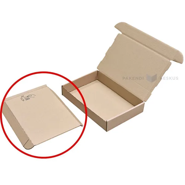 Box insert - corrugated cardboard case for tablet 313x218x40mm