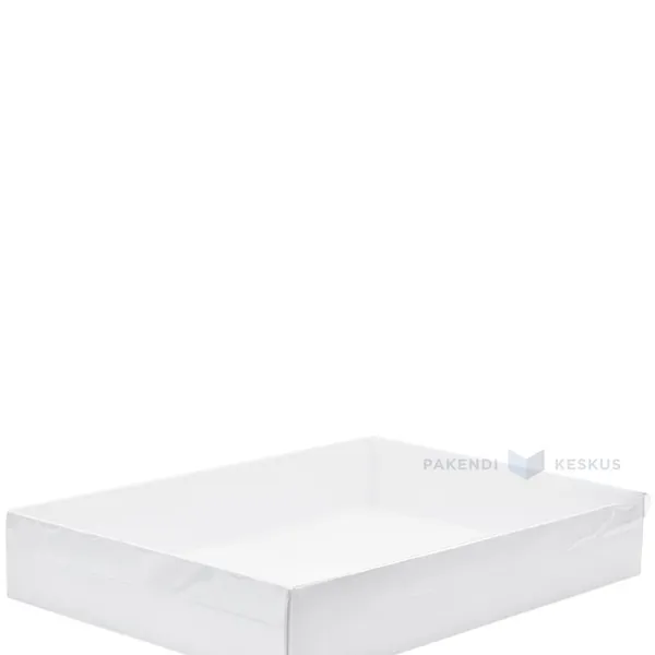 Lahjarasian kansi, 300x210x50mm, PVC, läpinäkyvä