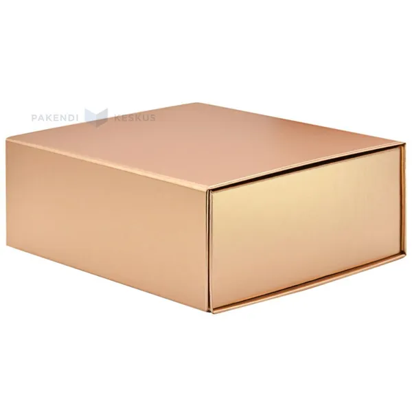 Golden gift box 200x180x80mm