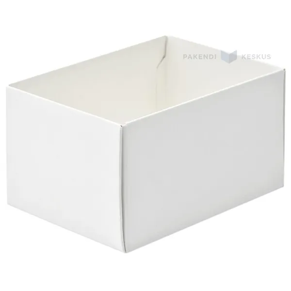 Valge PÕHI vutlar kinkekarbile 110x80x65mm