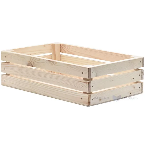 Puidust kinkekarp vineerist põhjaga 350x220x103mm