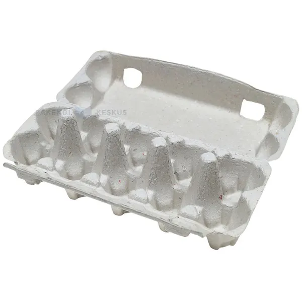 Gray egg carton for 10 eggs S M L, 50pcs/pack