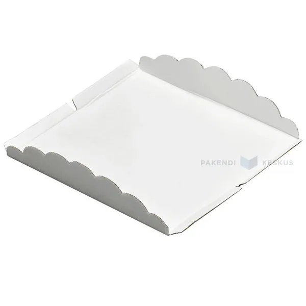 White bottom for torte box 250x250mm, 25pcs/pack