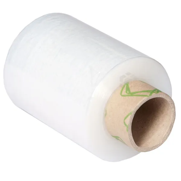 Käsipakkekile Stretch Minirull laiusega 10cm paksusega 23mic, rullis 140m
