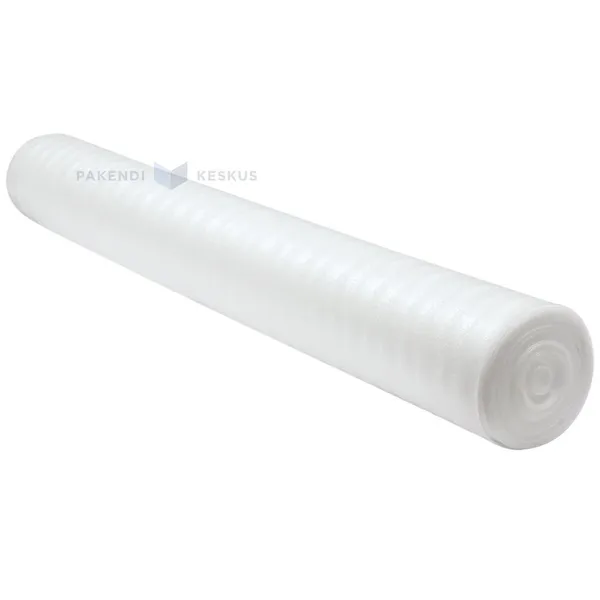 Valge pehmendusmaterjal 120cm lai, rullis 10m