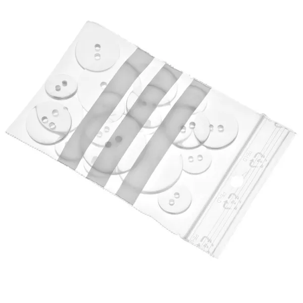 Sulguriga kilekott Minigrip kirjutuspaneeliga 8x12cm, pakis 100tk