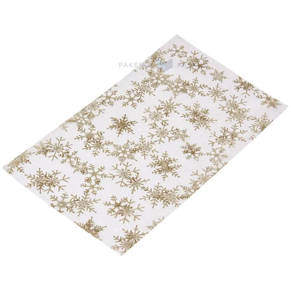 Flakes print polypropylene bag 20x35cm, 50pcs/pack