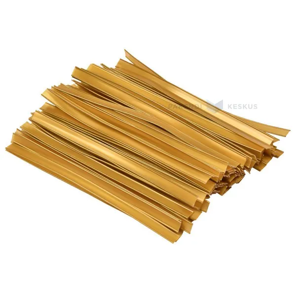 Kuldne koti kinnitustraat "Clipband" pikkusega 150mm, pakis 100tk