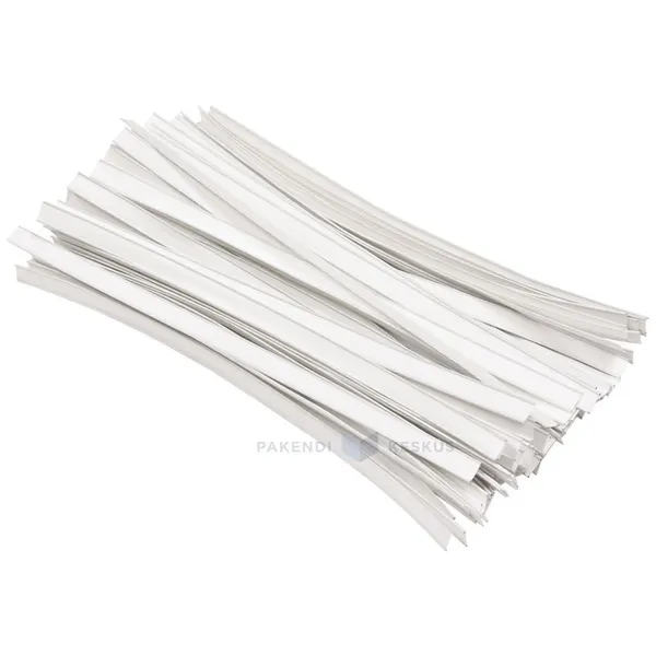 Valge koti kinnitustraat "Clipband" pikkusega 200mm, pakis 100tk