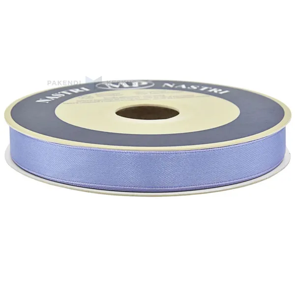 Light purple satin ribbon 15mm wide, 50m/roll