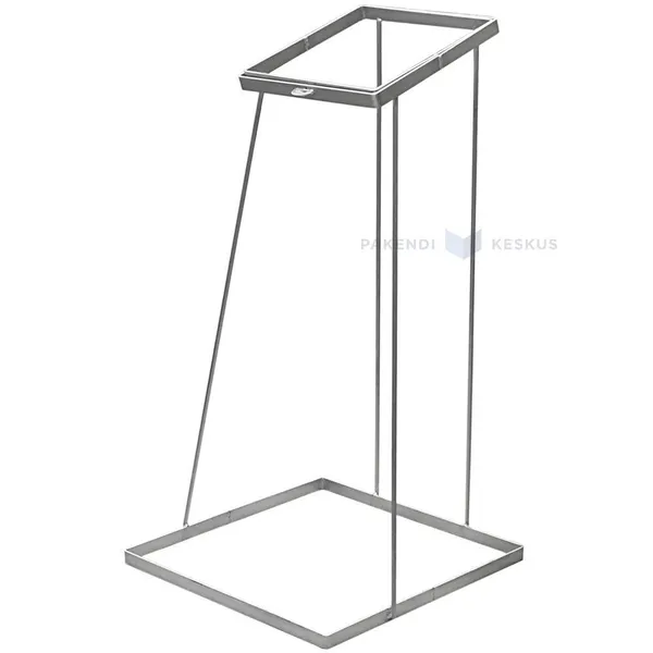 Roskapussiteline, 382x382x1130mm, sinkitty, 200-250L