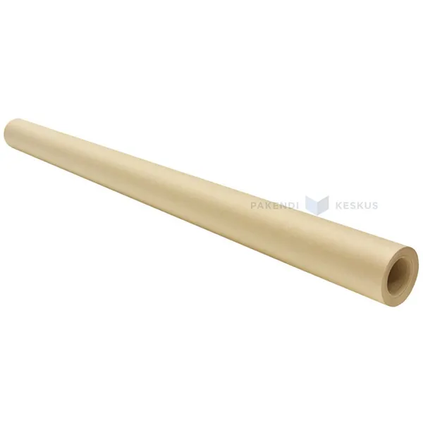 Pakkauspaperi, 84cm leveä, 90g/m2, ruskea, 10m2/rl