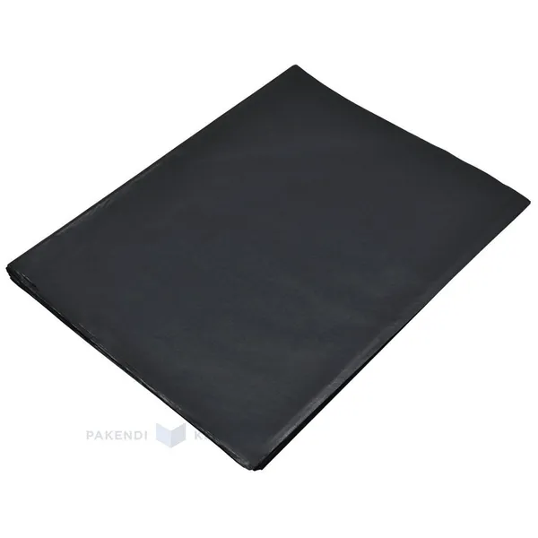 Must siidipaber 50x75cm 14g/m2, pakis 24tk
