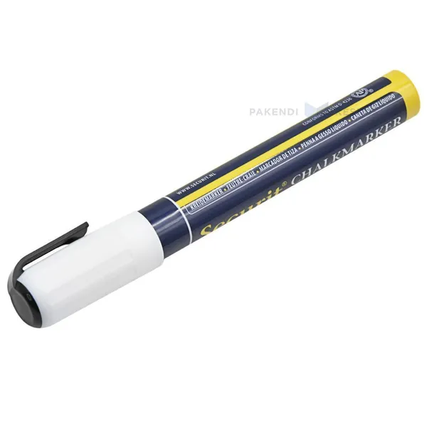 Valge kriidimarker Securit SMA510 2-6mm