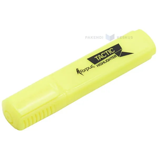 Kollane tekstimarker Tactic 2-5mm