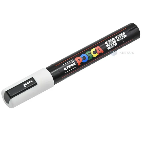 Water-based white marker Uni-POSCA PC-5M 1,8-2,5mm