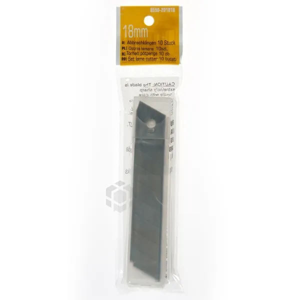 Varutera 18mm kartonginoale, pakis 10tk