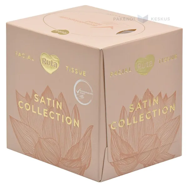 2-layered cosmetic napkin 20x20cm, 80pcs/pack