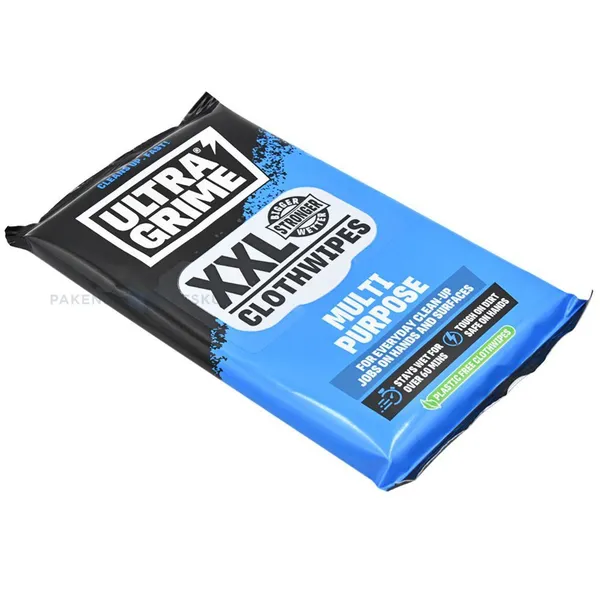 Niisked puhastuslapid Ultragrime PRO Multiuse 38x25cm, pakis 20tk
